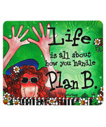 Life Is All About How You Handle Plan B Mouse Pad - £10.26 GBP