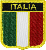 Italy (Italia) Shield Patch - $3.00