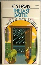 NARNIA book 7 The Last Battle by C.S. Lewis (1978) Collier fantasy pb - £9.48 GBP