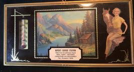 Old Vtg Advertisement Automotive Boyer&#39;s Service Fort Smallwood, Md Ther... - $29.95