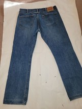 Levi’s 501 Jeans Tag 37/30 Actual 38/32 Mid Wash Made In Mexico - £15.57 GBP