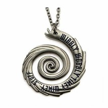 Doctor Who Wibbly Wobbly Timey Wimey Pendant Unisex Necklace 18&quot; by Body... - £22.67 GBP