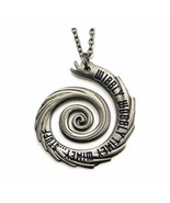 Doctor Who Wibbly Wobbly Timey Wimey Pendant Unisex Necklace 18&quot; by Body... - £23.31 GBP