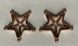 Sexy Non-Piercing Rose Gold Star Adjustable Nipple Rings - £14.75 GBP