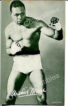 Archie MOORE-1940-BOXING Exhibit Card G - £38.36 GBP