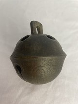 Antique Brass Crotal Sleigh Bell Size #6 - Great Patina! Terrific Sound! - Euc! - £27.40 GBP