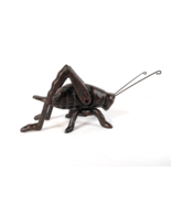 Cast Iron Metal Cricket/Grasshopper Figurine -Garden Home -Paperweight - $15.99