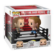 WWE SuperSlam Ring Triple H &amp; Shawn Michaels Pop! Moment - £55.65 GBP