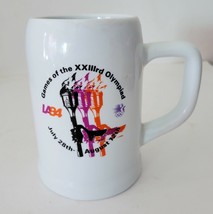 Vintage 1984 Games Of The Xxii Ird 23rd Olympiad LA84 Olympics Mug 16oz, Vg+ - $13.10