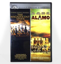 The Magnificent Seven / The Alamo (2-Disc DVD, 1960, Widescreen)  Like New ! - £11.02 GBP