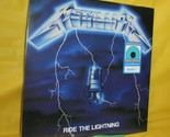 Metallica Ltd Ed Walmart Exclusive Electric Blue Vinyl Ride The Lightnin... - $49.49