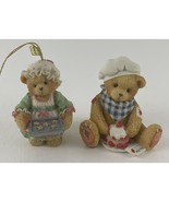 Cherished Teddies Lot Matthew A Dash of Love Chef Baker Girl Holding Coo... - $29.72 CAD