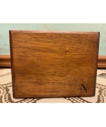 Vintage Nautica Logo Wooden Box - $12.99