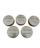 APOTHEKE Set of 5 Mini 2-Oz Candles, Blackberry Cypress SantalRock Fig E... - $75.00