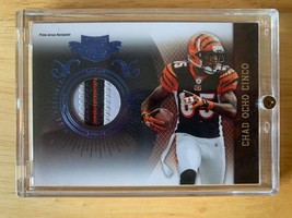 Chad Ocho Cinco Bengals 2010 Panini Plates and Patches Patch #'d 03/25! - $32.71