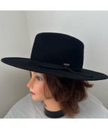 NEW BRIXTON Cohen Cowboy Wool Hat in black western, Bohemian Size XS - $79.91