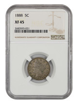1888 5C NGC XF45 - £184.17 GBP