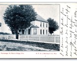 Parsonage at St Mary&#39;s Ridge Wisconsin WI 1910 UDB Postcard D20 - $18.76