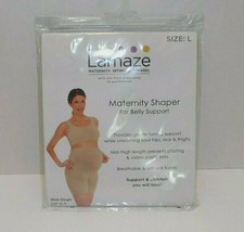Lamaze Maternity Shaper For Belly Support Size XL Nude Mid Thigh Length New - $16.82