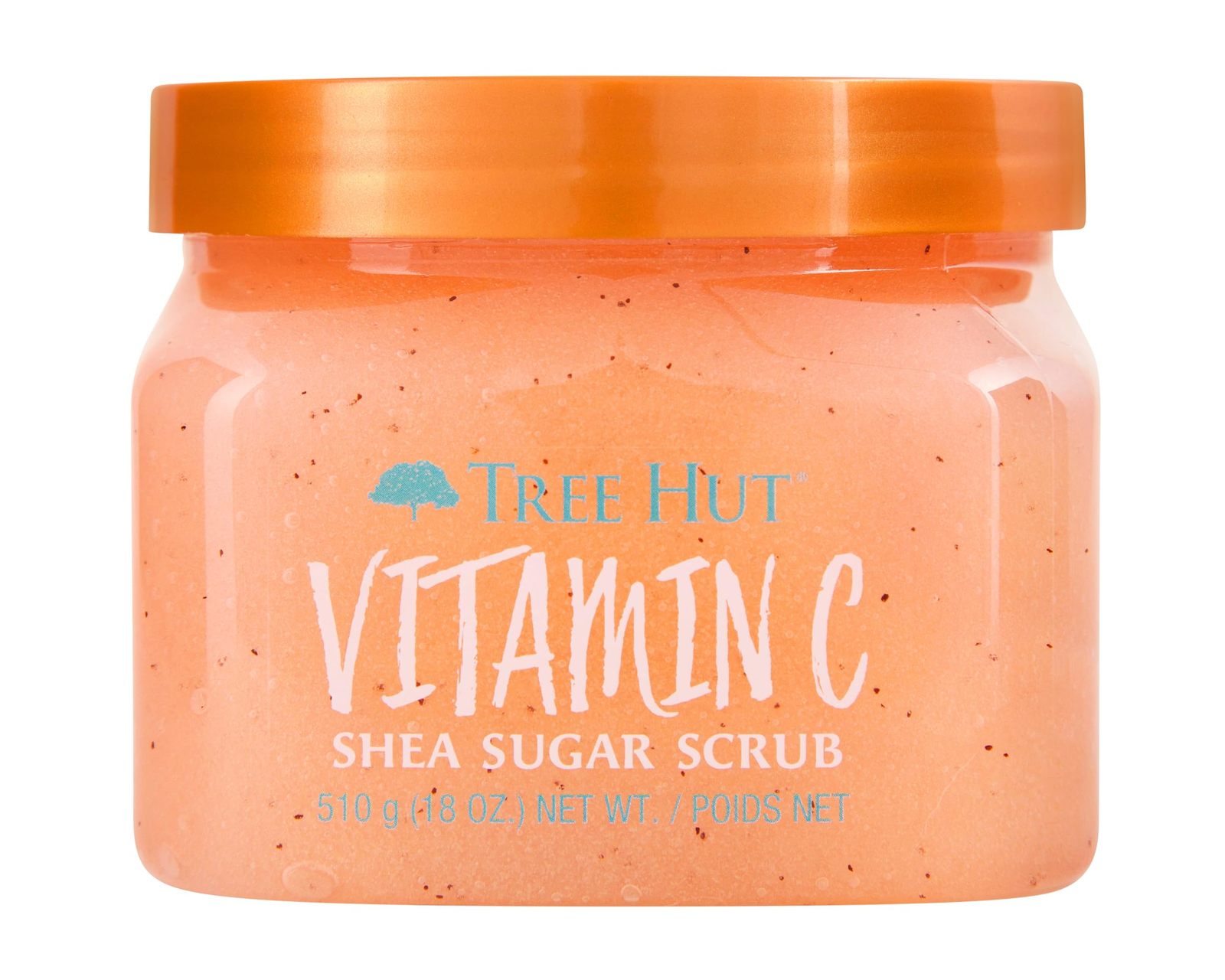 Tree Hut Vitamin C Shea Sugar Scrub, 18 oz, Ultra Hydrating and Exfoliating Scr