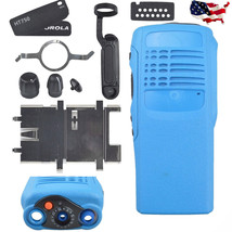 Blue Replacement Repair Kit Case Housing Cover Ht750 Portable Radio - $35.99