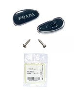 PRADA Nose Pads for Sunglasses Eyeglasses Black Silicon 15mm With Screws... - €44,99 EUR
