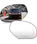 Pair Side Mirrors Glass for Chevy Avalanche Silverado Suburban Tahoe/GMC - $63.07 CAD