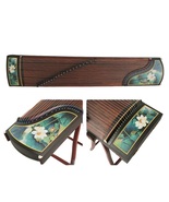 Guzheng 163cm 21 strings Lotus diagram Professional performance Chinese ... - €382,74 EUR