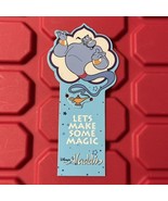 Aladdin Genie Lets Make Some Magic Walt Disney Rare Bookmark Vintage 1990s - $18.40 CAD