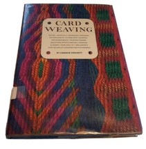 Card Weaving Hardcover Candace Crockett Ex- Library Hardcover  - £14.20 GBP