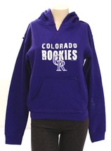 TRT Classics Purple MLB Colorado Rockies Hooded Sweatshirt Hoodie Women&#39;... - $59.99
