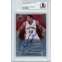 Rudy Gay Signed Toronto Raptors 2013 Panini Basketball Beckett BGS On-Card Auto - £62.03 GBP