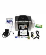 HID Fargo DTC1250e Single Sided ID Card Printer (USB) LOW Card Count (25) - $961.32 CAD