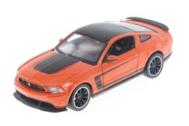 2012 Ford Mustang Boss 302  1/24 Scale Diecast Model by Maisto - Orange - $32.66