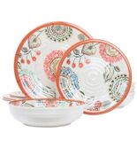 Elama Ester 12 Piece Melamine Dinnerware Set - $51.43