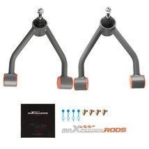 Front Upper Control Arms 2-4 Lift Black For 1988-1998 Chevrolet GMC K150... - $105.47