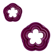 Flower Set Of 2 Sizes Concha Cutters Bread Stamps Made in USA PR1797 - £9.42 GBP
