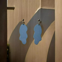 Chic Light Blue Dangle Earrings – Perfect for Any Occasion - £6.46 GBP