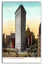 Flat Iron Building New York C Ity Ny Nyc Unp Unused Db Postcard W9 - £3.91 GBP