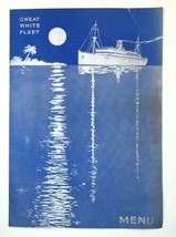 Ship TSS ULUA, United Fruit Co Steamship September 7 1941 MENU GREAT WHI... - £12.82 GBP