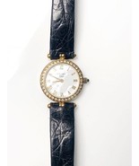 Rare Women  Christian Dior black leather  watch  - 050324 - £100.86 GBP