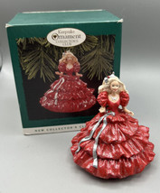 Ornament Christmas Hallmark Keepsake Barbie #1 Happy Holidays Club Series 1996 - £19.84 GBP