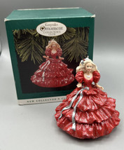 Ornament Christmas Hallmark Keepsake Barbie #1 Happy Holidays Club Series 1996 - $25.19