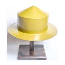 Cylinder-Shaped Medieval Kettle Hat Helmet Warrior Costume With Display ... - $1,184.53 MXN