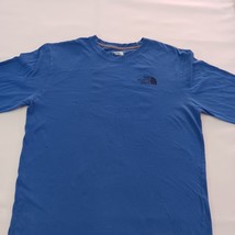 The North Face AX3T377 Men's Box NSE Blue Cotton Long Sleeve T-Shirt Size Medium image 10