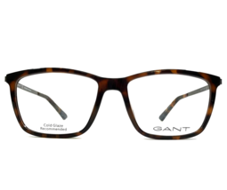 GANT Brille Rahmen GA3173 052 Dunkel Havanna Grau Quadratisch Full Rim 53-16-140 - £49.78 GBP