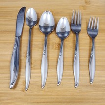 Oneida Kenwood Forever Rose 6 Piece Place Setting Set Community Stainless - $28.49