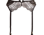 L&#39;AGENT BY AGENT PROVOCATEUR Womens Suspenders Soft Lace Black Size S - $34.91