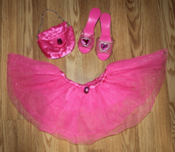 Girls Just Play Size 4-6X Pink Skirt Bag &amp; Shoes Dress Up &amp; Halloween Co... - $10.99