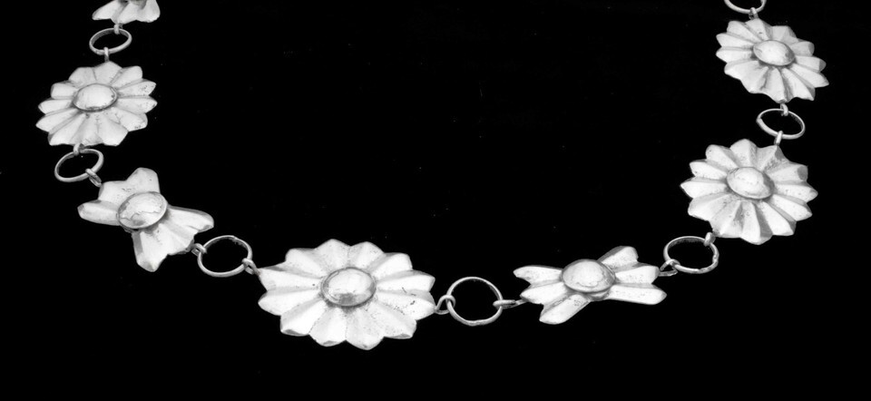 VINTAGE 1940s CONCHO COIN BELT 335g STERLING SILVER NAVAJO NATIVE AMERICAN Item image 4